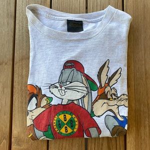Vintage Looney Tunes Basketball Tee 1993